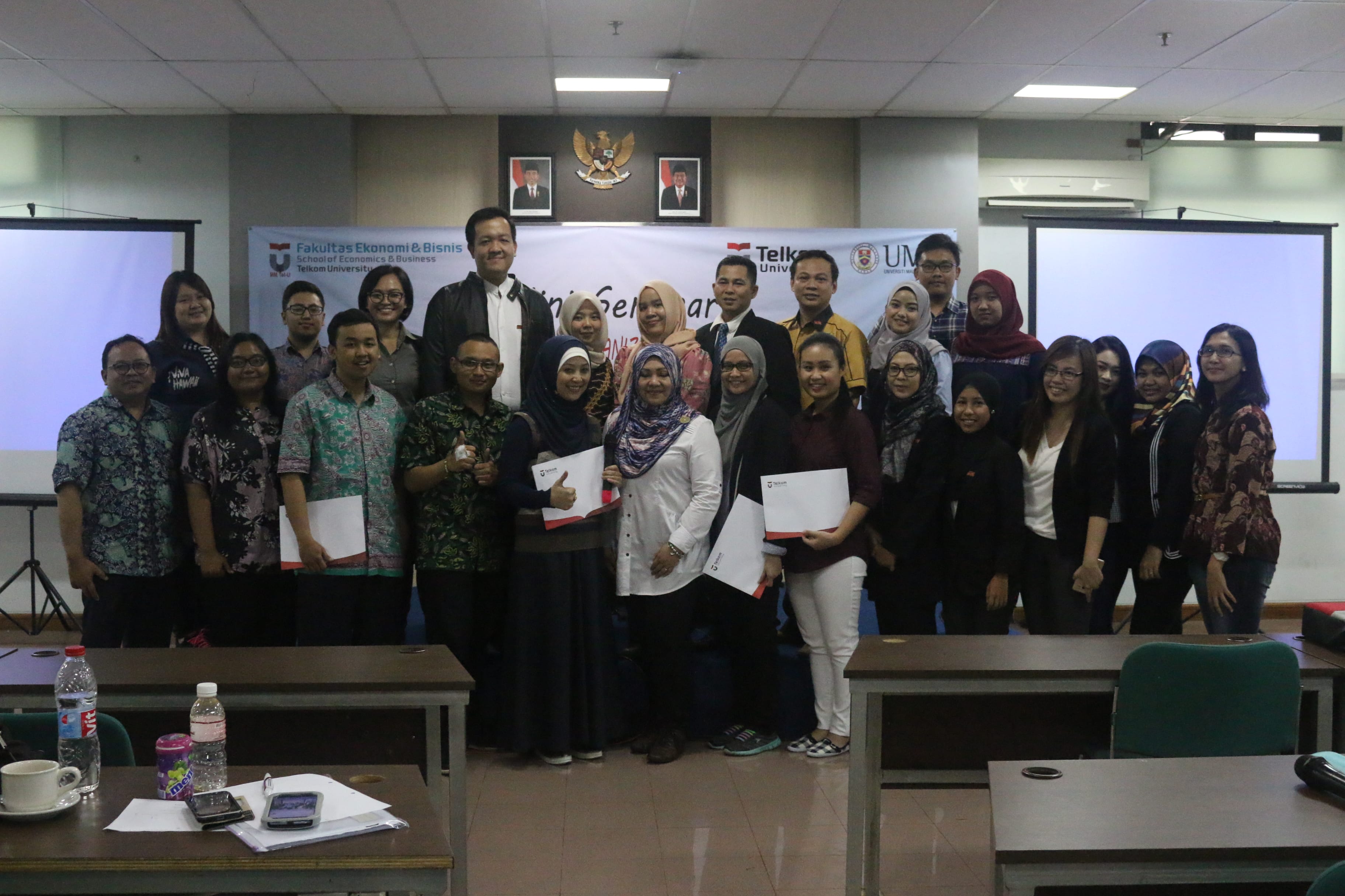 Mini Seminar between Telkom University and Universiti Malaysia Sabah